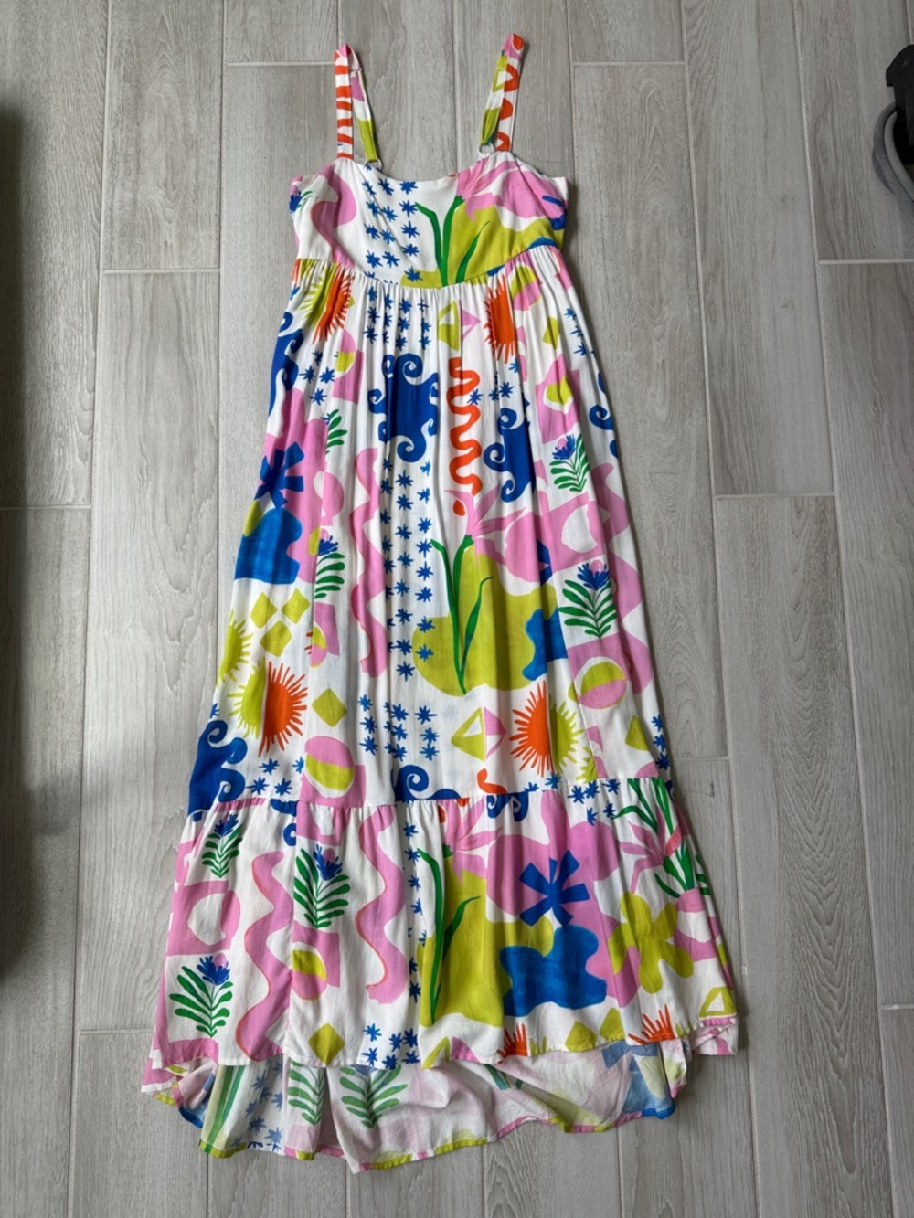 Vibrant Summer Printed Maxi Dress